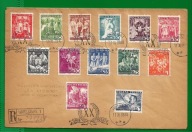 Fi 310-22 na liście z obiegu R-ka stempel odbiorczy LWÓW