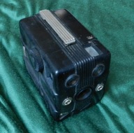 aparat skrzynka AGFA BOX 14 ebonit camera obscura