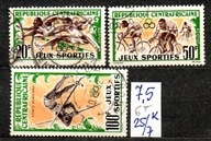 Republika Środkowej Afryki 6 T , nr 25/ 7 , komplet