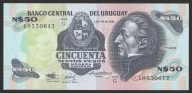 Urugwaj 50 pesos 1989 - Artigas - stan bankowy UNC