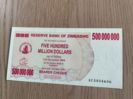 Zimbabwe - 5000000000 dolarów - 2008 - UNC