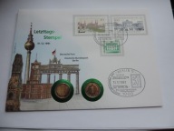 NIEMCY 2 x 1 PFENNIG - ZŁOCONE