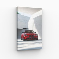 Obraz na Płótnie 40x70cm BMW M3 W Cieniu Betonu Sport Auto Design Hit