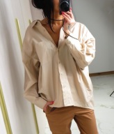 %%%%% MADE IN ITALY koszula oversize CIELISTA MIHOS r.UNI