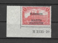 Olsztyn 1920 Fi.10** HAN H2125-20 narożnik. Gwarancja i opis BPP