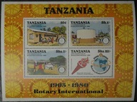 Tanzania bloczek filatelistyczny (43