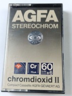 AGFA STEROCHROM 60+6 Kaseta magnetofonowa