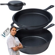 PATELNIA GARNEK ŻELIWNY 26CM 3,6L KUCHNIA DOM WPROWADZINY PREZENT