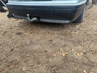 BMW 7 E38 TYŁ TYLNY TYLNI ZDERZAK KOMPLETny LISTWY CHROM wycięcie na hak