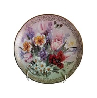 Talerz kolekcjonerski “Tulip Ensemble” Lena Liu