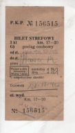 Bilet PKP, Susz do Iława, 1946r., -34