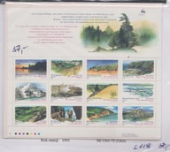 LATARNIE MORSKIE, krajobrazy KANADA Mi: arkusz 1361-72 L118