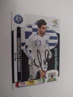 Karta panini autograf Grecja Euro 2012 Fetfatzidis Rising Star