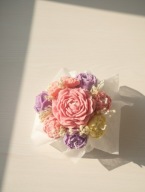 Woskowy Bukiet Kwiatowy – Rozmiar XS – Handmade | Woskowe Chwile