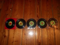 THE BEATLES 3 single 1 LENNON 1 HARRISON