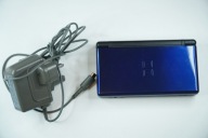 Nintendo DS Lite granatowa Metallic Blue + oryginalna ładowarka + gra