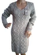 Sukienka swetrowa szara r. L