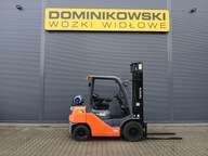 WÓZEK WIDŁOWY TOYOTA 02-8FGF25 2017R. LPG DUPLEX WYNAJEM SPRZEDAŻ SERWIS