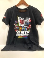 T-shirt damski czarny - 34. Finał - Flagi - L