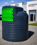 Zbiornik Dwupłaszczowy FORTIS 2500 EcoTank do paliwa PIUSI K24 Panther