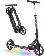 DD01 BELEEV V9 Hulajnoga świecąca LED do 100kg możliwością regulacji czarna