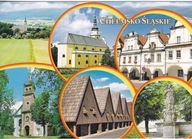 CHEŁMSKO ŚLĄSKIE - DOMY TKACZY - KOŚCIÓŁ - RYNEK - KAPLICA ŚW. ANNY