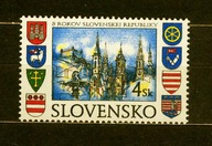 SŁOWACJA ** Bratysława, 5 lat niepodległości Mi 300