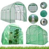 TUNEL FOLIOWY OGRODOWY 4x2,5m 10m2 SZLARNIA OCYNK NAMIOT TUNEL + GRATIS