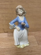 Figurka dziewczynki z kwiatkiem Tengra 27,5cm