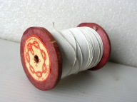 POLSKIE przedwojenne NICI grube jak SZPAGAT ŁÓDŹ Duża SZPULKA _do NAPRAW