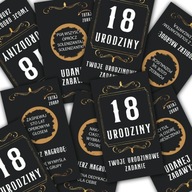 ZDRAPKI na 18 urodziny zadania dla gości 20szt Prezent Zabawa