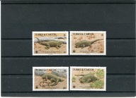 A51696)WWF Gady i Plazy: Turks + Caicos-Inseln 777 - 780**