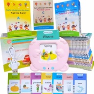 FISZKI ANGIELSKI DLA DZIECI DO 1020 SŁÓW CZYTNIK KART DO NAUKI ANGIELSKIEGO