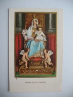 KRÓLOWA KARMELU przedwojenny ŚW. OBRAZEK