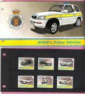 Jersey 2002, PRES.PACK 6zn. motoryzacja, policja, samochód, motocykl