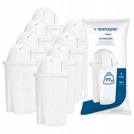 8x FILTR WESSPER AQUACLASSIC do WODY AQUA CLASSIC do DZBANKA BRITA DAFI !