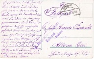 Feldpost 1917 karta z frontu wschodniego do Altony