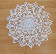serwetka szydełkowa rękodzieło