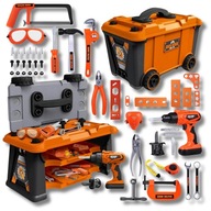 Warsztat Małego Majsterkowicza w Skrzyni – Zestaw Narzędzi dla Dzieci