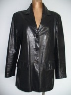 NOWA KURTKA czarna SUPER SKORA NATURALNA 40