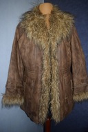 C & A KOŹUSZEK SKÓRZANY DAMSKI SKÓRA NATURALNA _46