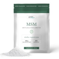 MSM Siarka Organiczna 500mg w proszku STAWY 1 kg