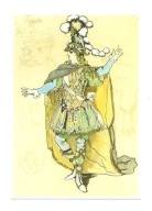 Pocztówka - Scenografia baletowa / 'Pawilon Armidy', 2