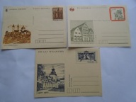 KARTKA POCZTOWA POCZTÓWKA BYDGOSZCZ WILANÓW OCHRONA ZABYTKÓW 3 sztuki