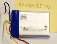 Akumulator Bateria VDL603040 do Słuchawek Marshall MID używana oryginalna