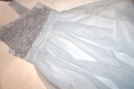 MONSOON 140 CM SUKIENKA WIZYTOWA CEKINY TIUL CUDO NOWA!