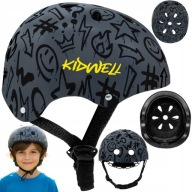 KASK NA ROWER ROLKI HULAJNOGĘ DLA DZIECI ORZESZEK BMX REGULOWANY 52-56