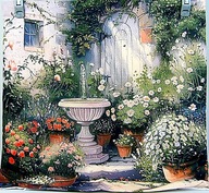 # POSZEWKA - POLIESTER / JEDWAB - 45 X 45 cm - D3