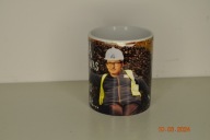 Kubek ceramiczny MORAWIECKI PIS "W zimie będę o was ciepło myślał"
