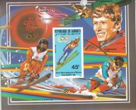 Dżibuti 1988 cięty cena 19,90 zł -sport, IO Calgary